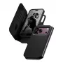 CARE by PanzerGlass Tango Flip Case for Apple iPhone 17 Pro Max - MagSafe Compatible - Vegan Leather - Black