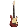 Stagg SES-30 CAR Electric Guitar - Candy Apple Red