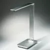 TIROSS Desk Lamp 48 SMD LED 10W 580 Lumens Silver