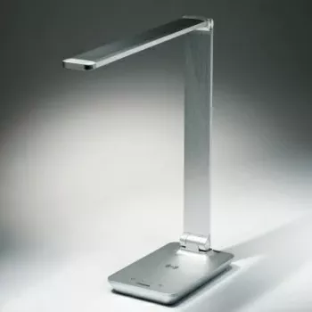 TIROSS Desk Lamp 48 SMD LED 10W 580 Lumens Silver