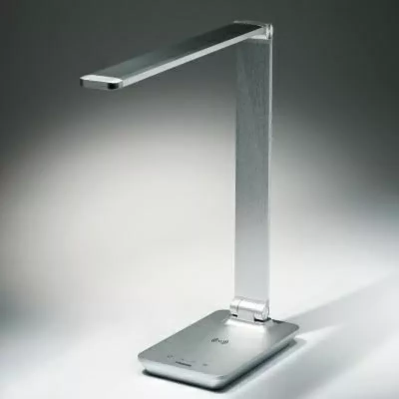 TIROSS Desk Lamp 48 SMD LED 10W 580 Lumens Silver