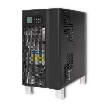 Qoltec 53948 3-Phase Online Double-Conversion UPS 10kVA 8kW with LCD