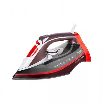 TEESA SLIDE PRECISION 3000 Electric Iron with Ceramic Soleplate, 3000 W, 450 ml Tank, Steam Boost 180 g/min, Black/Copper