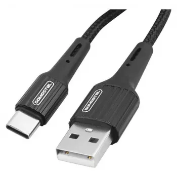 Somostel USB-A to USB-C Quick Charge 3.0 Cable 1m Black