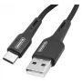 Somostel USB-A to USB-C Quick Charge 3.0 Cable 1m Black