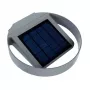GreenBlue GB130 LED 3W Solar Round Wall Light - Black, IP65, PIR Motion Sensor, 300lm