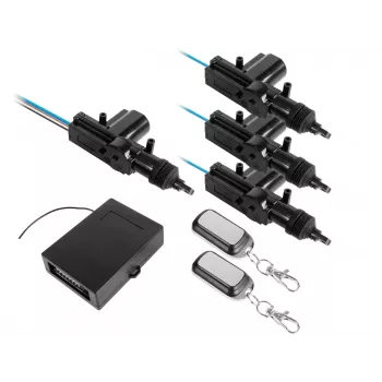 INNE Car Central Locking 3+1 Remote Controls Universal 12V Keyless Entry System