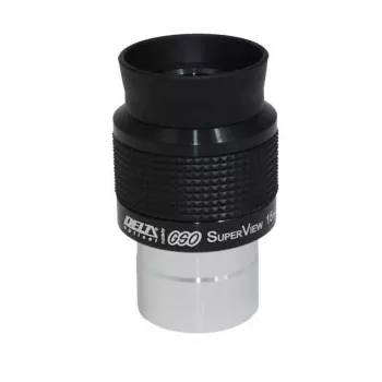 DO-GSO Super View 15mm 1.25 inch Eyepiece - 68° Wide Angle, Fully Multi-Coated, 5-Element Optics