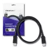 Qoltec DisplayPort 1.1 Cable Male to Male 4K 2m Black