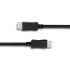 Qoltec DisplayPort 1.1 Cable Male to Male 4K 2m Black