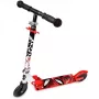 Disney Spider-Man 2-Wheel Kick Scooter for Kids, Foldable, Adjustable Handlebar, Red/Blue