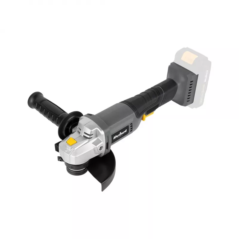 REBEL Cordless Angle Grinder 20V RB-1022 125mm Brushless Motor Body Only