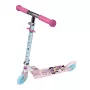 Disney Minnie Mouse 2-Wheel Kick Scooter for Kids, Pink, Adjustable Height, Foldable, 50 kg Max