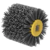 DEDRA DED79334G Nylon Abrasive Brush for Satin Finishing Machines, 120 x 100 mm, Grit 400