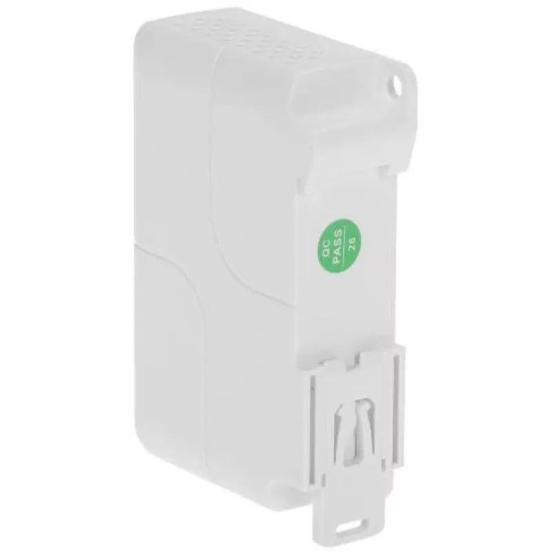 DELTA SPT-POE/3-POE-DIN-E 4-Port DIN Rail PoE Switch/Extender, 3x PoE Out 30W, 10/100 Mbps, Unmanaged, -40 to 75°C