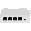 DELTA SPT-POE/3-POE-DIN-E 4-Port DIN Rail PoE Switch/Extender, 3x PoE Out 30W, 10/100 Mbps, Unmanaged, -40 to 75°C