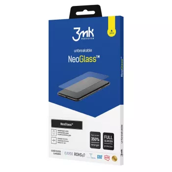 3MK NeoGlass Hybrid Glass Screen Protector for Samsung Galaxy A33 5G - Black Frame