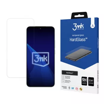 3mk HardGlass Tempered Glass Screen Protector for Honor Magic 8 Lite - 9H, 0.3mm, 2.5D, Oleophobic, Bubble-Free, Transparent