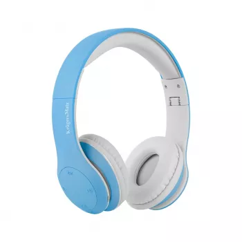 Kruger&Matz Street Kids Wireless Over-Ear Headphones for Children, Blue