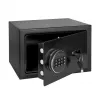REBEL RB-7002 Electronic Home Safe with PIN Code and Key Override – Steel Security Box for Money, Documents and Valuables
