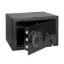 REBEL RB-7002 Electronic Home Safe with PIN Code and Key Override – Steel Security Box for Money, Documents and Valuables