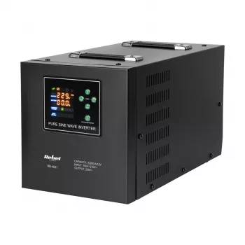 Rebel POWER-2200-LFP4 Pure Sine Wave Inverter Charger 12V 230V 2200VA/1600W