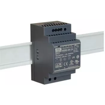 PULSAR DIN Rail Power Supply Mean Well HDR-60-24 24V/60W/2.5A