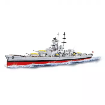 COBI Battleship Gneisenau 1:300 Scale Model Kit - 295 Parts, WWII German Warship