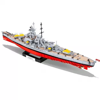 COBI Battleship Gneisenau 1:300 Scale Model Kit - 295 Parts, WWII German Warship