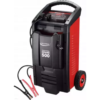 WELDMAN GRAND 500 Rectifier with Start-Up – 500A MMA Welder, 3-Phase 400V, Jump Start 12V/24V
