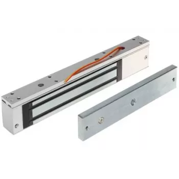INNE Electromagnetic Lock ZE-280-5 280 kg Holding Force Fail-Safe Surface Mount 12/24V DC with LED and MOV Surge Protection