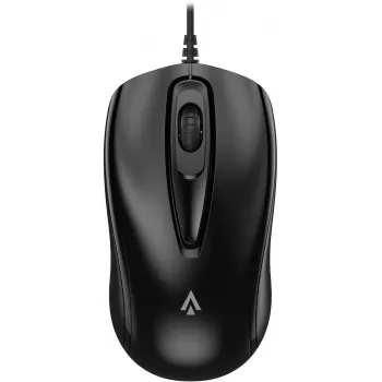 Accura Armona Wired Optical Mouse, 1000 DPI, USB, Black