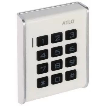 Atlo ATLO-KRM-103 Resettable 3-Dial Combination Padlock with Hardened Steel Shackle, Zinc Alloy Body, Black