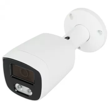 APTI-AI509CAS3IL-28W Full-Color 5MP IP Camera with 2.8mm Lens, White Light Night Vision up to 30m, PoE, IP67