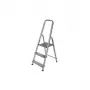 AWTOOLS AW23019 Multi-Purpose Articulated Ladder 4x3 Rungs Aluminium EN 131 150kg