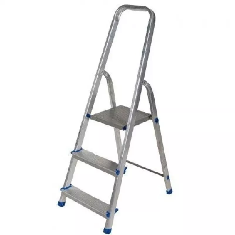 AWTOOLS AW23019 Multi-Purpose Articulated Ladder 4x3 Rungs Aluminium EN 131 150kg