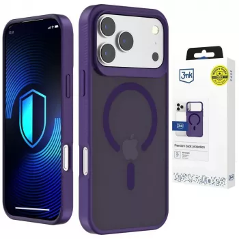 3MK Smoke MagCase for Apple iPhone 17 Pro Max - Purple