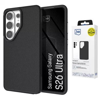 3MK Fortis MagCase for Samsung Galaxy S26 Ultra - Black