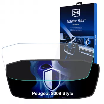 3MK PROTECTION Peugeot 2008 Style TechWrap Matte Cluster Screen Protector