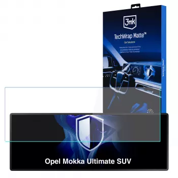 3mk TechWrap Matte Screen Protector for Opel Mokka Ultimate SUV (2025+) Center Display