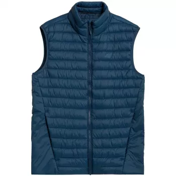 4F Men's Dark Navy Blue Insulated Vest H4Z21 KUMP001 Size S