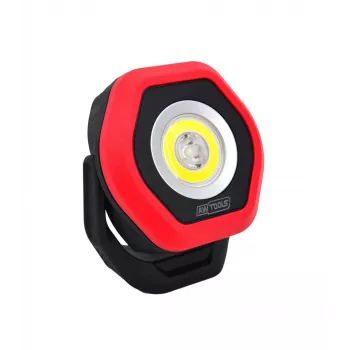 AWTOOLS BLACK LINE Workshop Flashlight SOL CREE LED + COB LED