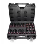 AWTOOLS 1/2 inch Drive Impact Socket Set, 26-Piece, 10-24mm, Short & Deep, Cr-Mo, Black Line