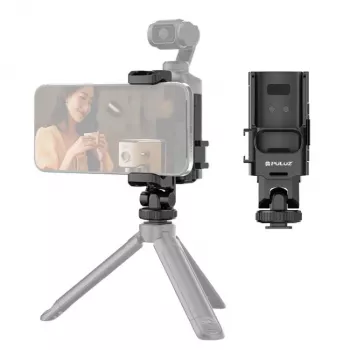 PULUZ Expansion Frame Mount for DJI Osmo Pocket 3 with 1/4 inch Thread and Phone Holder (PU726B)