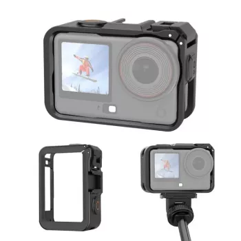 PULUZ Camera Cage Frame Mount for DJI Osmo Action 6 - PU1088B