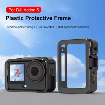 PULUZ Camera Cage Frame Mount for DJI Osmo Action 6 - PU1088B