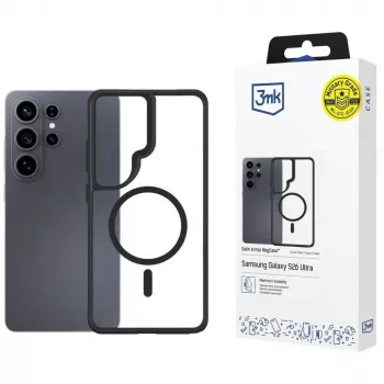3MK Satin Armor MagCase for Samsung Galaxy S26 Ultra - Black