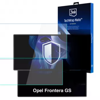 3MK PROTECTION Opel Frontera GS (2025 - ) - 3mk TechWrap Matte Center Display Screen Protector