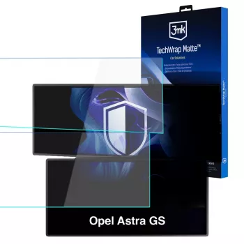 3MK PROTECTION TechWrap Matte Screen Protector for Opel Astra GS (2026+) Center Display