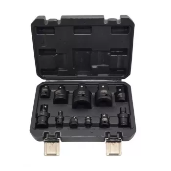 AWTOOLS Impact Adapter & Universal Joint Set CrMo 11pc BLACK LINE